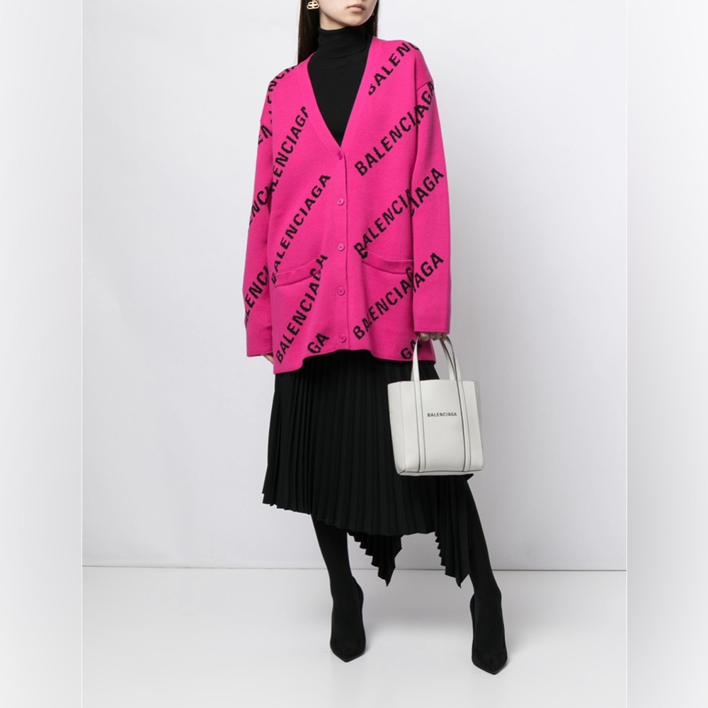 Balenciaga Cardigan - Pink - Size XS